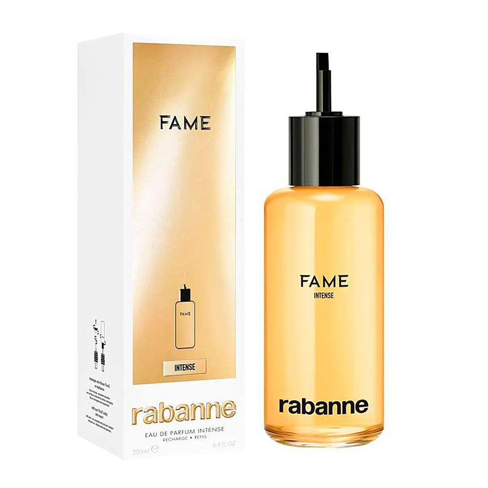 PERFUME FEMININO EAU DE PARFUM RABANNE REFIL FAME INTENSE 200ML