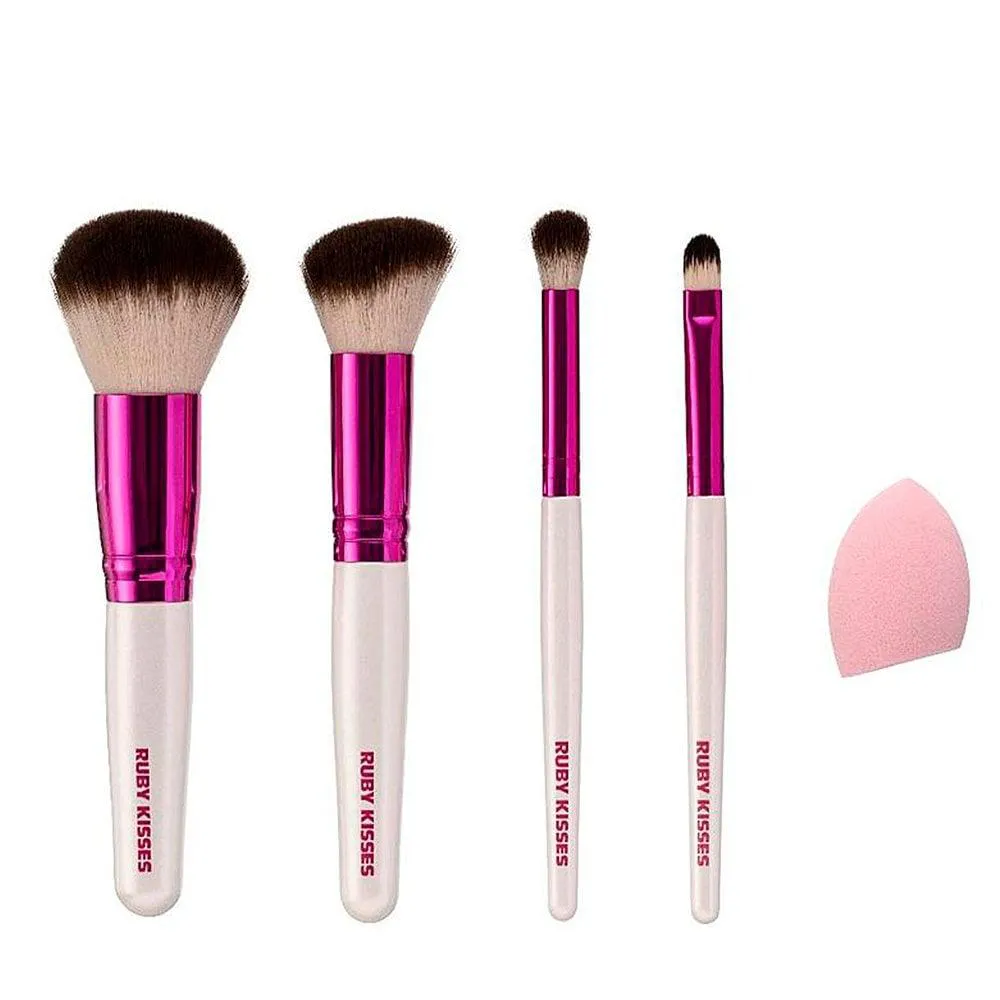 KIT PINCéIS RUBY KISSES PARA ROSTO