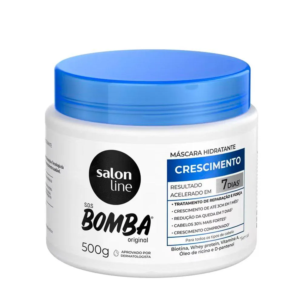 MáSCARA HIDRATANTE SALON LINE SOS BOMBA DE VITAMINAS – 500G