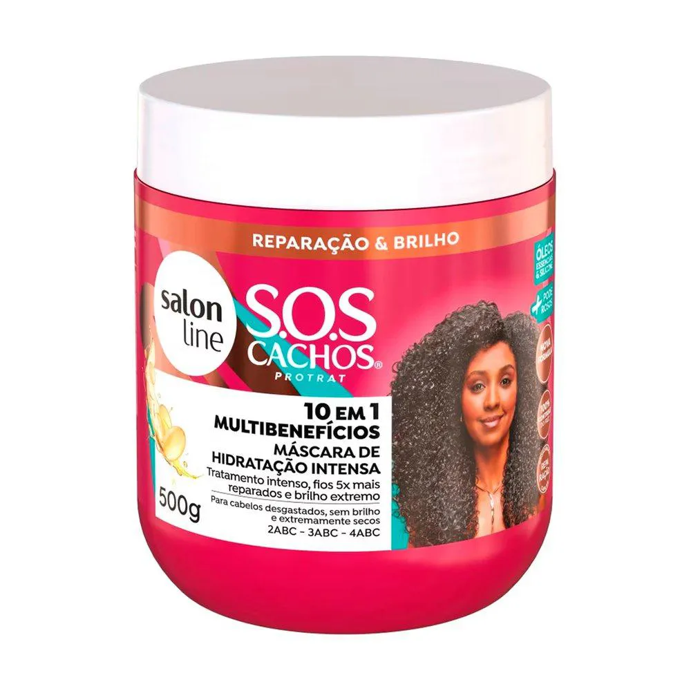 MáSCARA SALON LINE SOS MAIS PODEROSOS - 500G