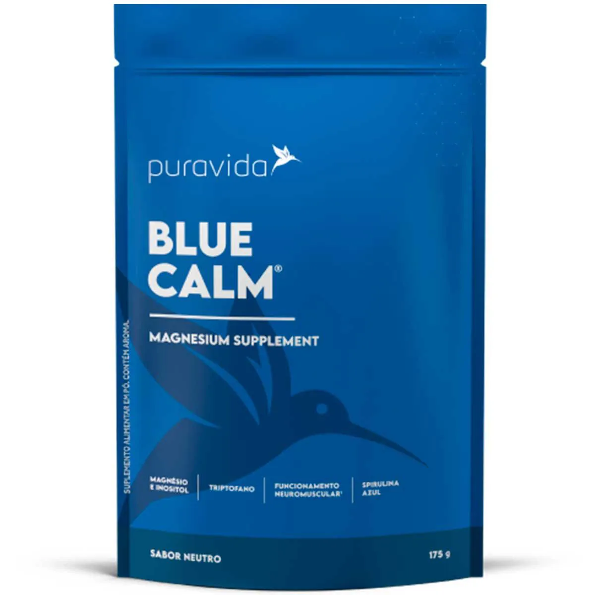 BLUE CALM MAGNéSIO + INOSITOL - NEUTRO - (175G) - PURA VIDA