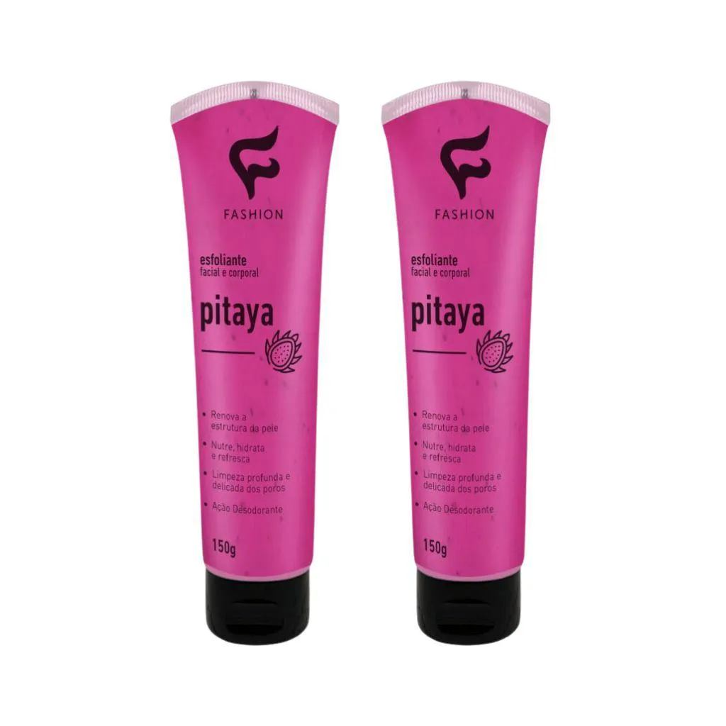 ESFOLIANTE FASHION FACIAL E CORPORAL 150G PITAYA - 2UN