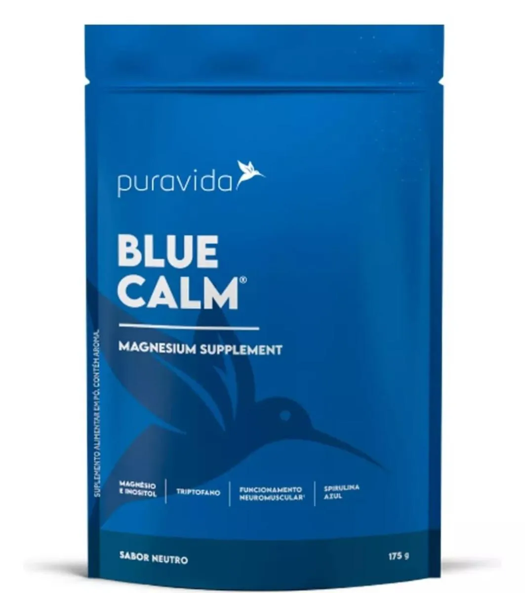 BLUE CALM MAGNESIUM SUPPLEMENT SABOR NEUTRO 175 GR PURAVIDA