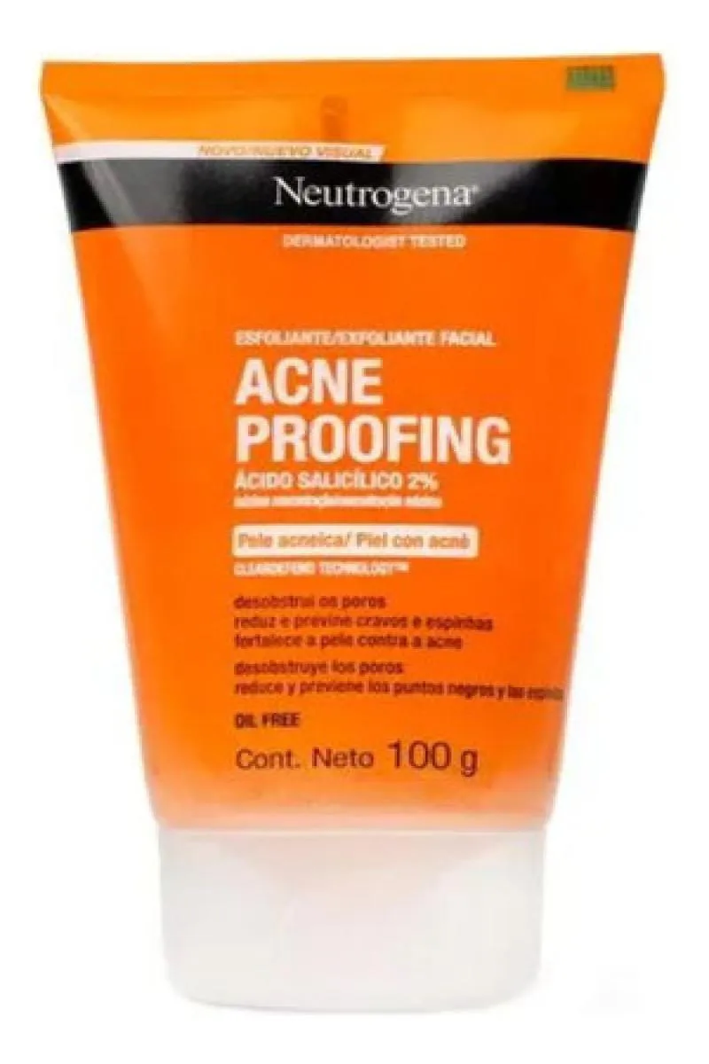 NEUTROGENA ESFOLIANTE FACIAL ACNE PROOFING - 100G