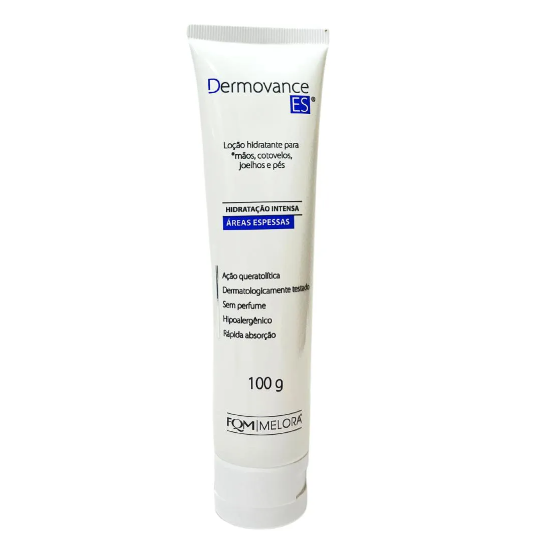 FQM MELORA DERMOVANCE ES LOçãO HIDRATANTE PARA ÁREAS ESPESSAS 100G (7898040326463)