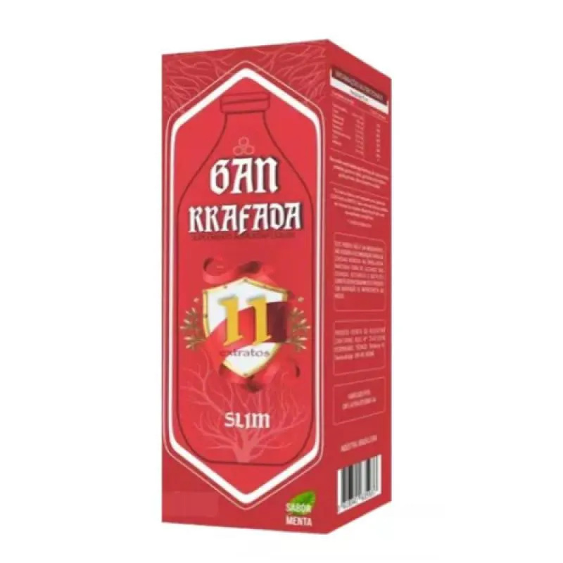 SUPLEMENTO ALIMENTAR GANRRAFADA SLIM SABOR MENTA - LABOGAN