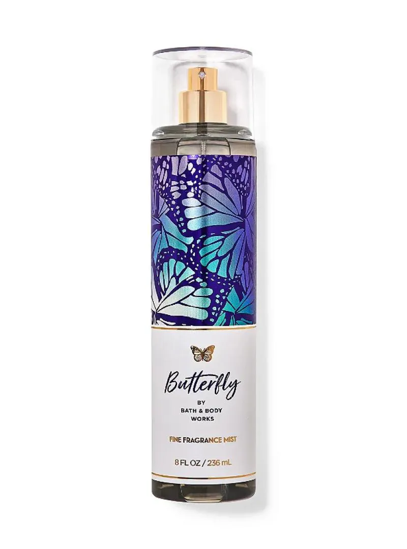 BODY SPLASH BUTTERFLY BATH & BODY WORKS