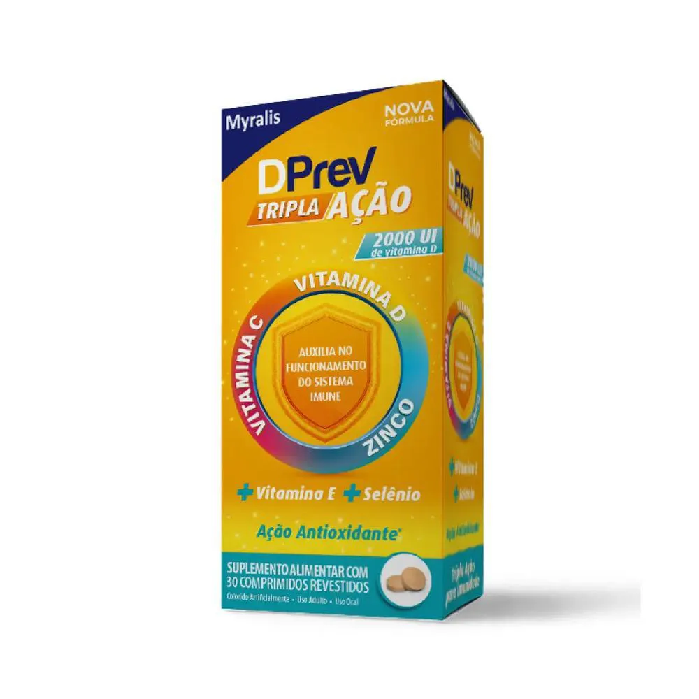 Dprev Tripla Ação c/ 30 Comprimidos