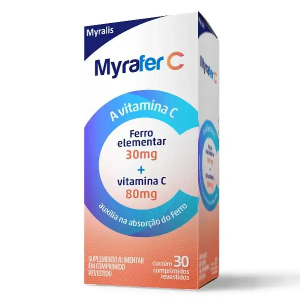 Murafer C 80mg c/ 30 Comprimidos
