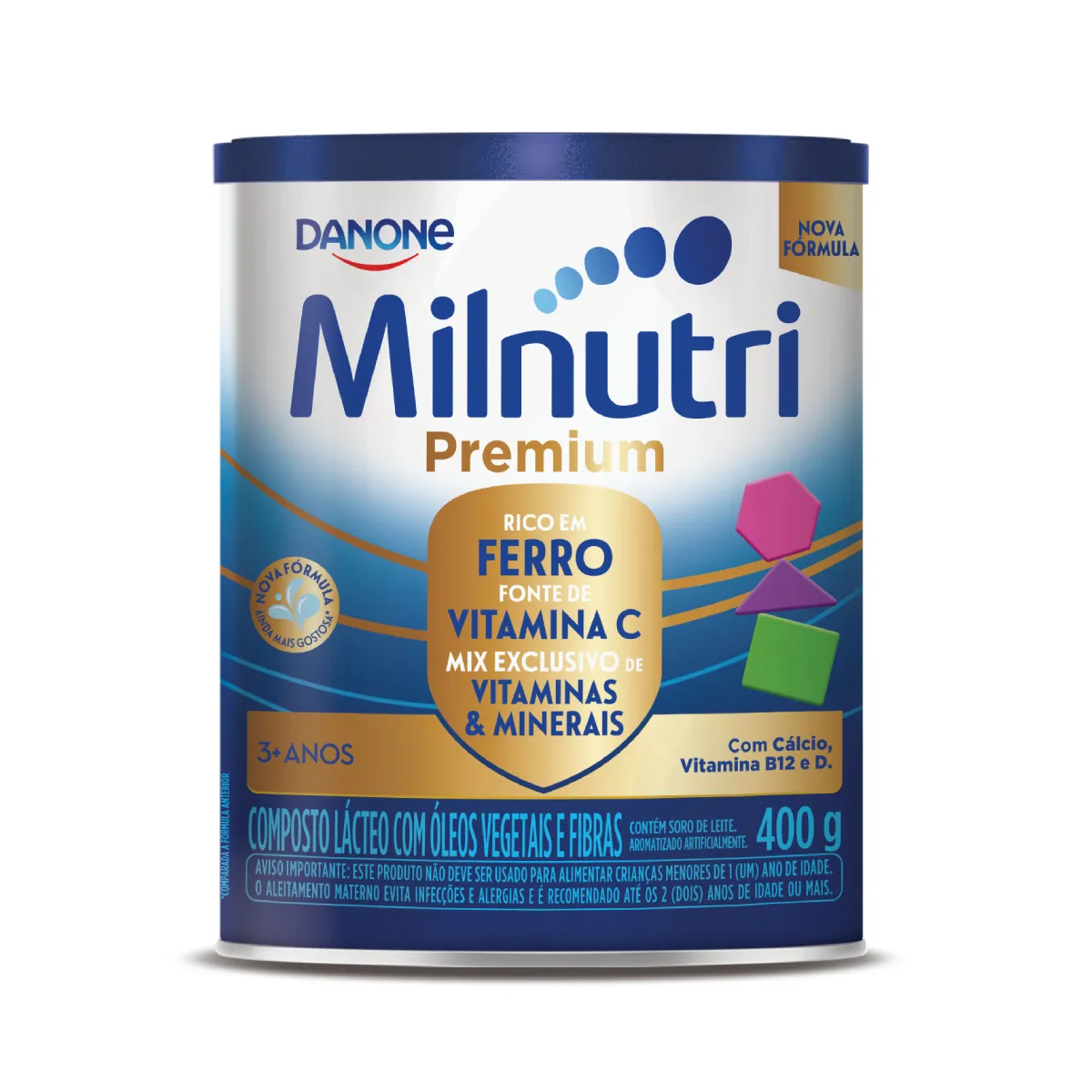 Composto Lácteo Danone Milnutri Premium com 400g