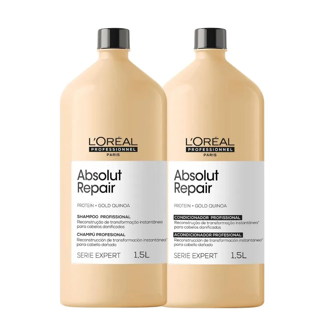 L´ORéAL ABS REPAIR PROTEIN GOLD QUINOA - SHAMP1.5L COND 1.5L