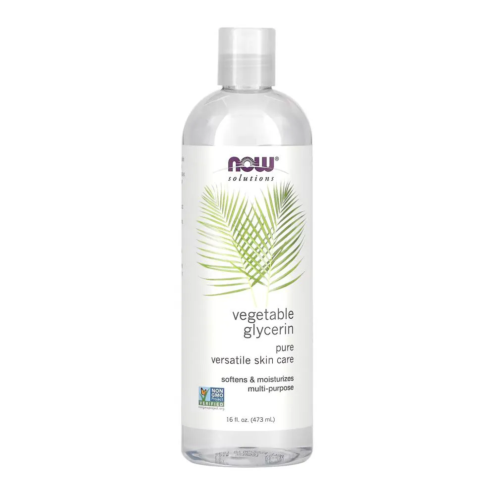 GLICERINA VEGETAL 473ML NOW FOODS COZINHA USO DIáRIO