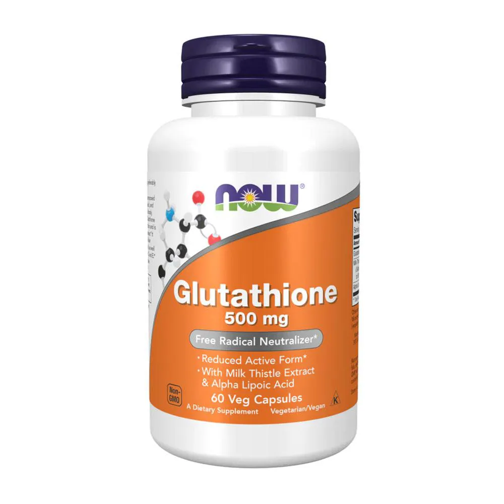 GLUTATIONA 500MG NOW FOODS GLUTATHIONE 60 VEG CAPS