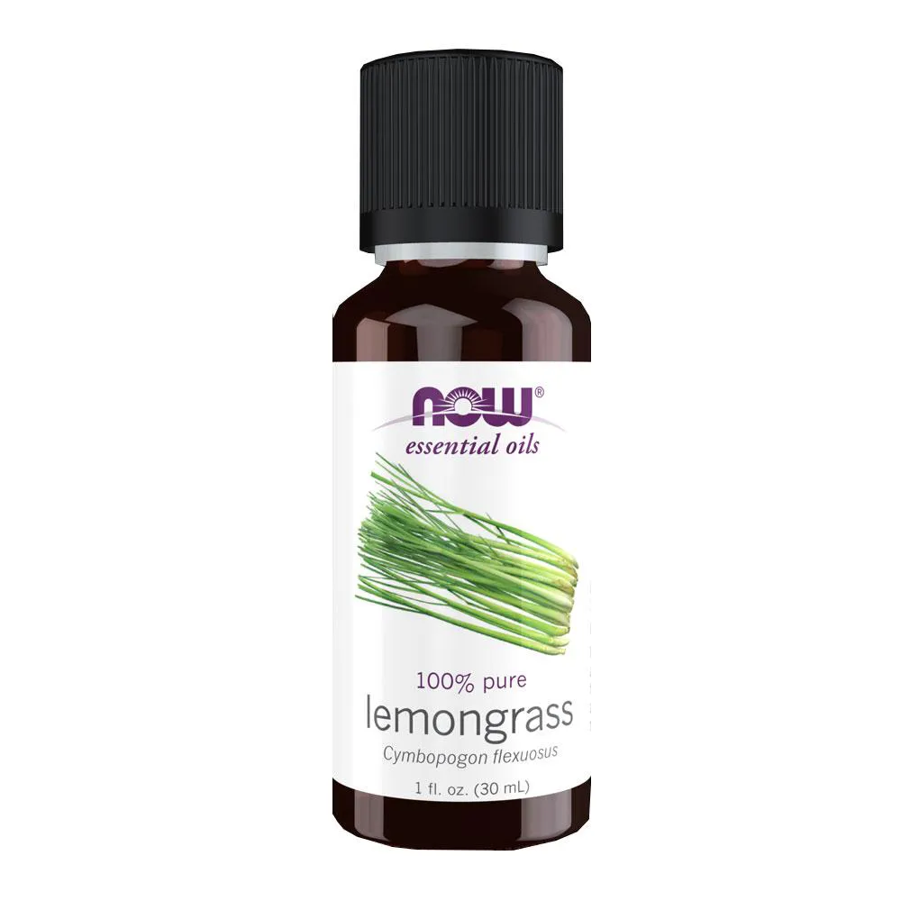 NOW FOODS LEMONGRASS OIL 1 OZ 7582