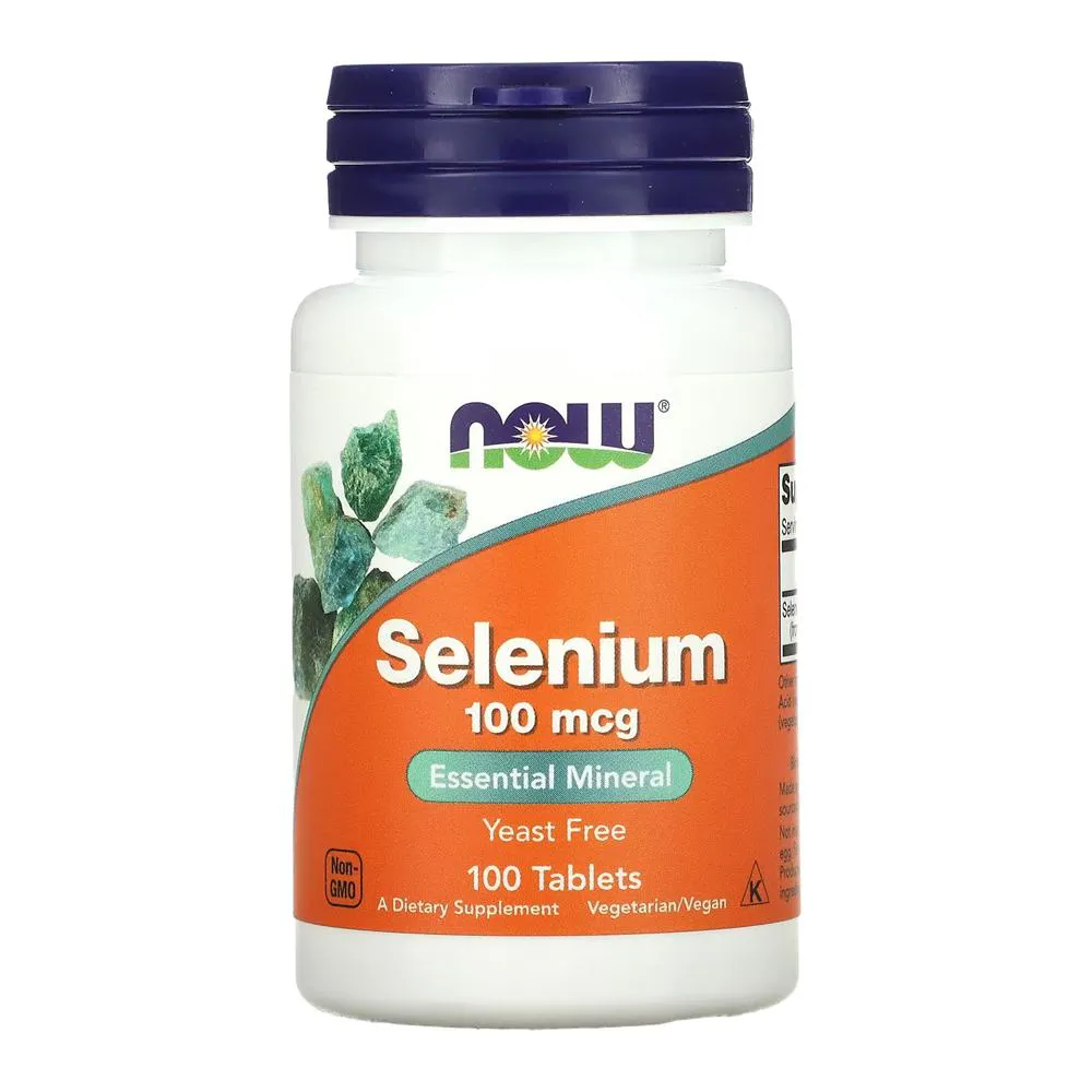 SELêNIO 100MCG NOW FOODS SELENIUM 100 TALETS