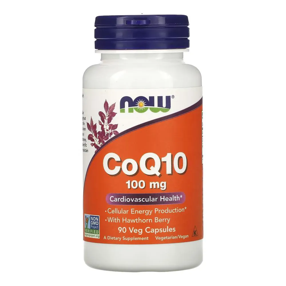 COENZIMA COQ10 NOW FOODS 100MG  90 VEG CAPSULAS IMPORTADO