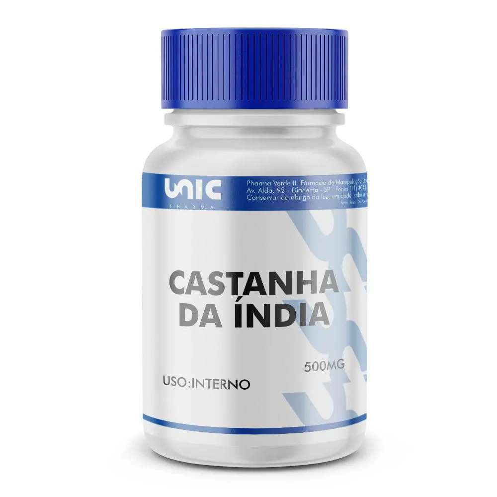 CASTANHA DA íNDIA 500MG - 120 CáPSULAS