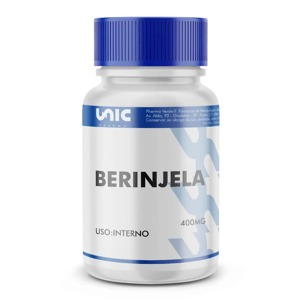 BERINJELA 400MG - 90 CáPSULAS