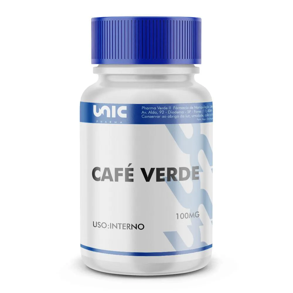 CAFé VERDE 100MG - 90 CáPSULAS