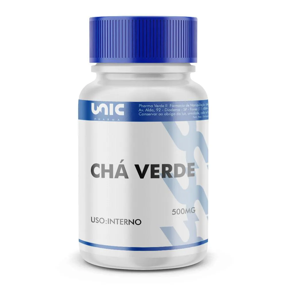 CHá VERDE (GREEN TEA) 500MG - 120 CáPSULAS