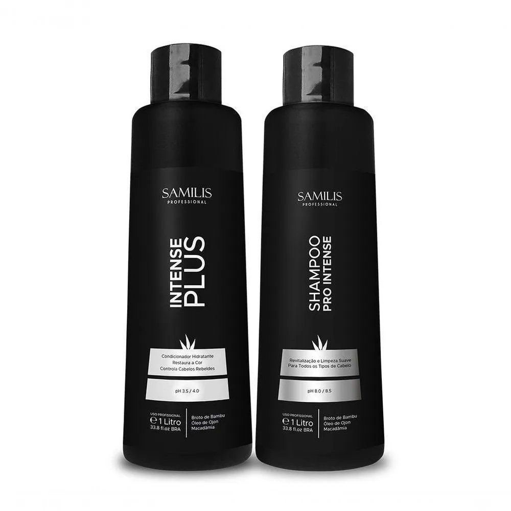 KIT PROGRESSIVA INTENSE PLUS PARA CABELOS AFRO ONDULADOS E CRESPOS
