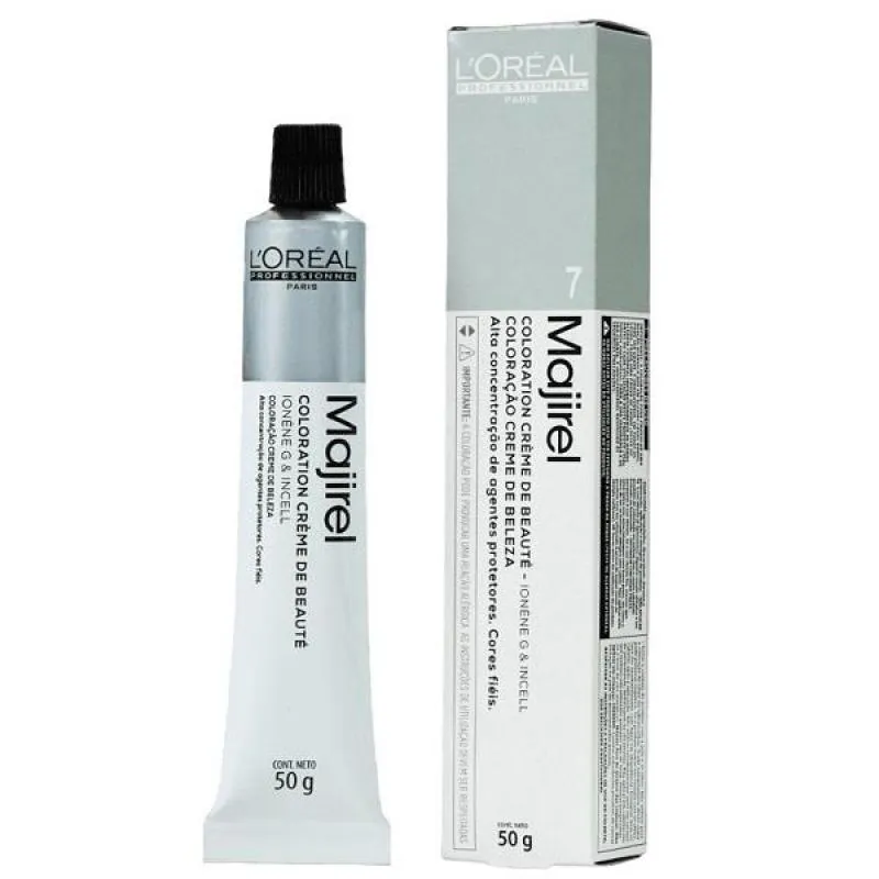 COLORAçAO PROFISSIONAL MAJIREL LOREAL 50G COR 7 LOURO