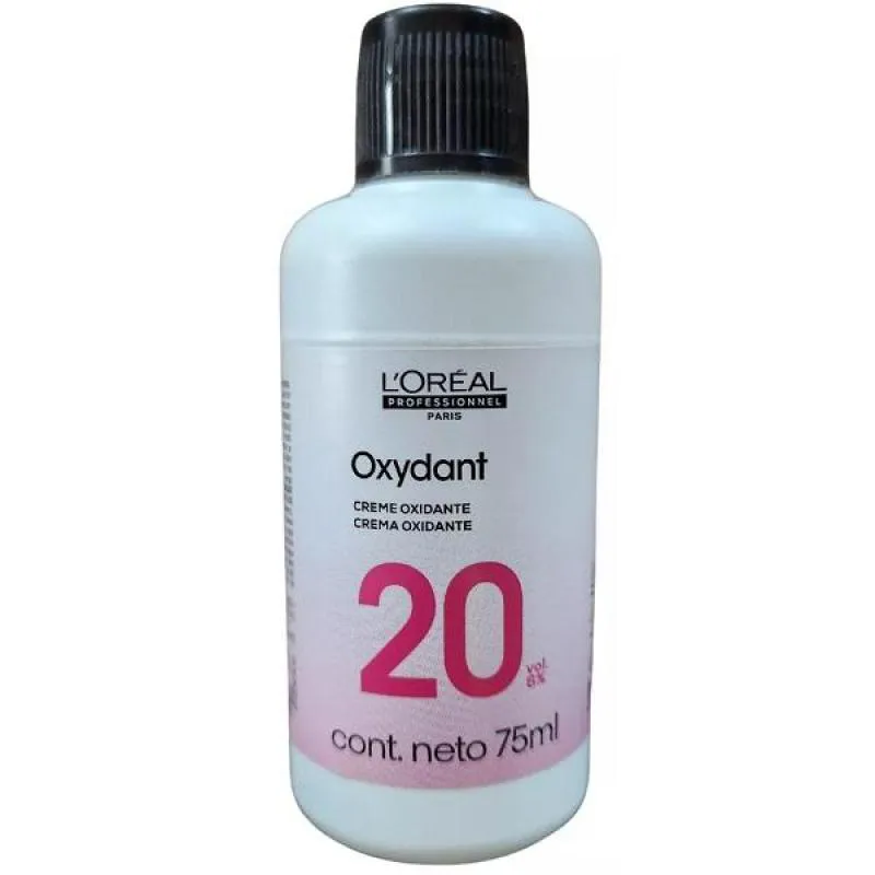 AGUA OXIGENADA LOREAL PROFESSIONNEL 20 VOLUMES 6% 75ML