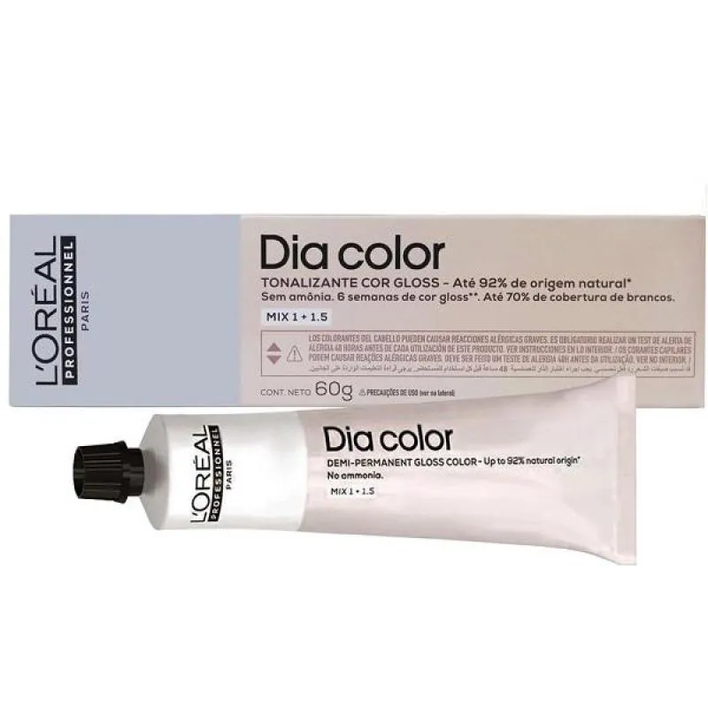 TONALIZANTE PROFISSIONAL LOREAL DIA COLOR 60G COR 7 LOURO