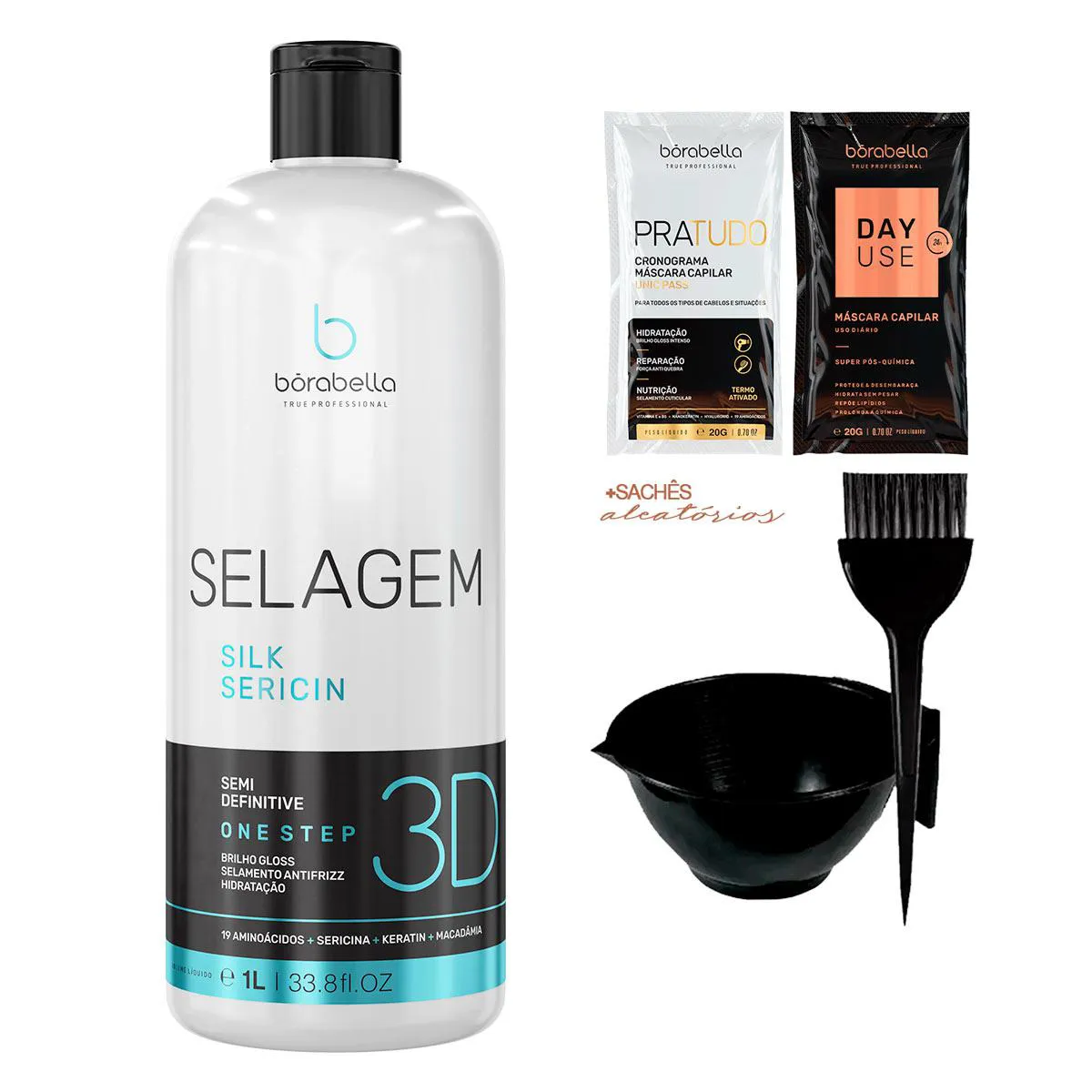 SEMI DEFINITIVA BORABELLA SELAGEM 3D 1L +CUMBUCA/SACHêS