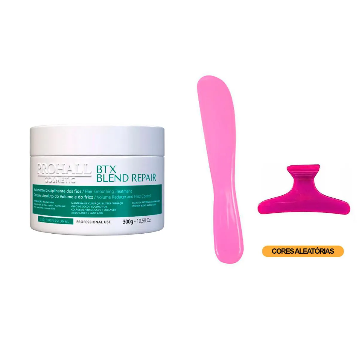 BTX BLEND REPAIR PROHALL 0FORMOL 300G +ESPáTULA/PRESILHA