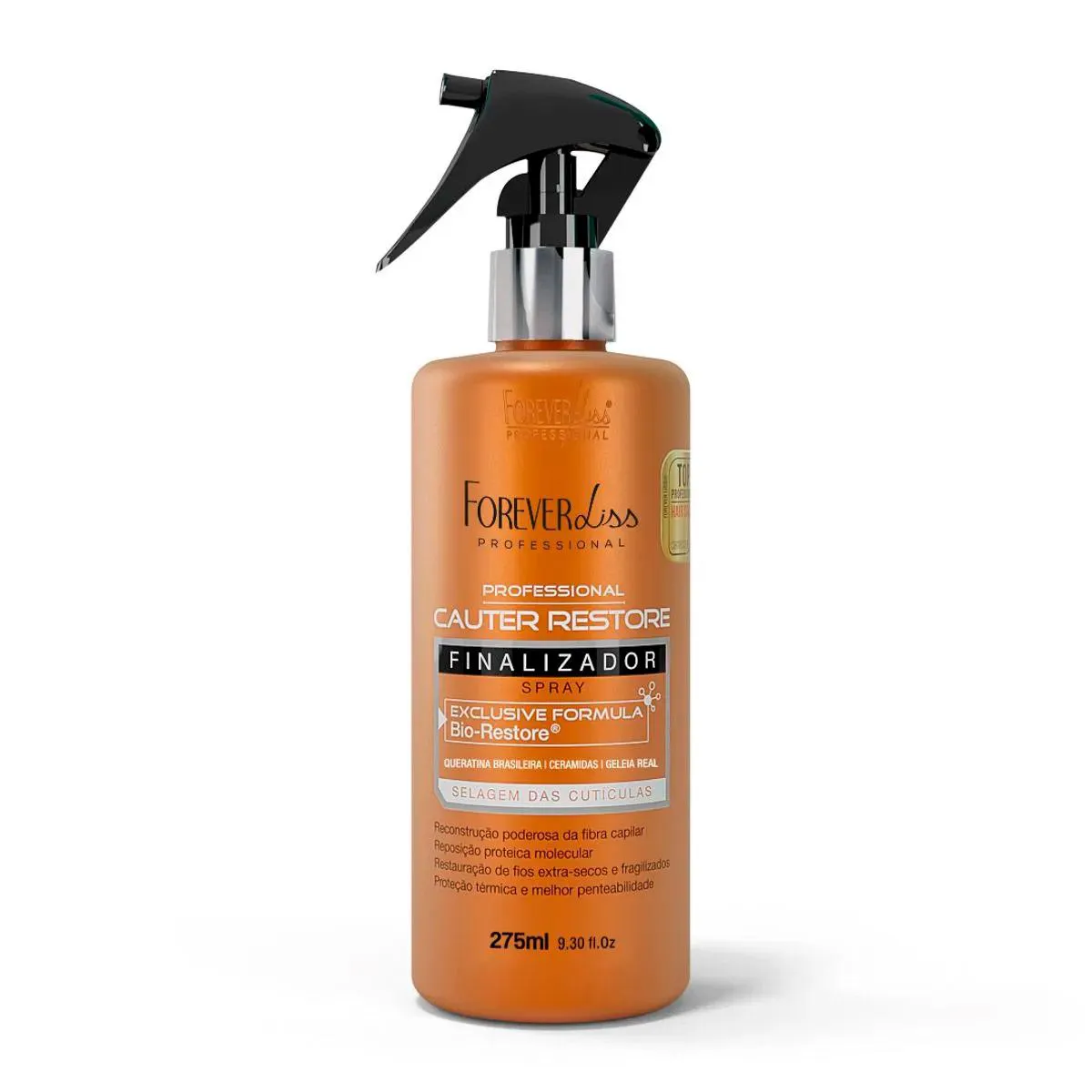 SPRAY FINALIZADOR CAUTERIZAçãO CAUTER RESTORE FOREVER LISS