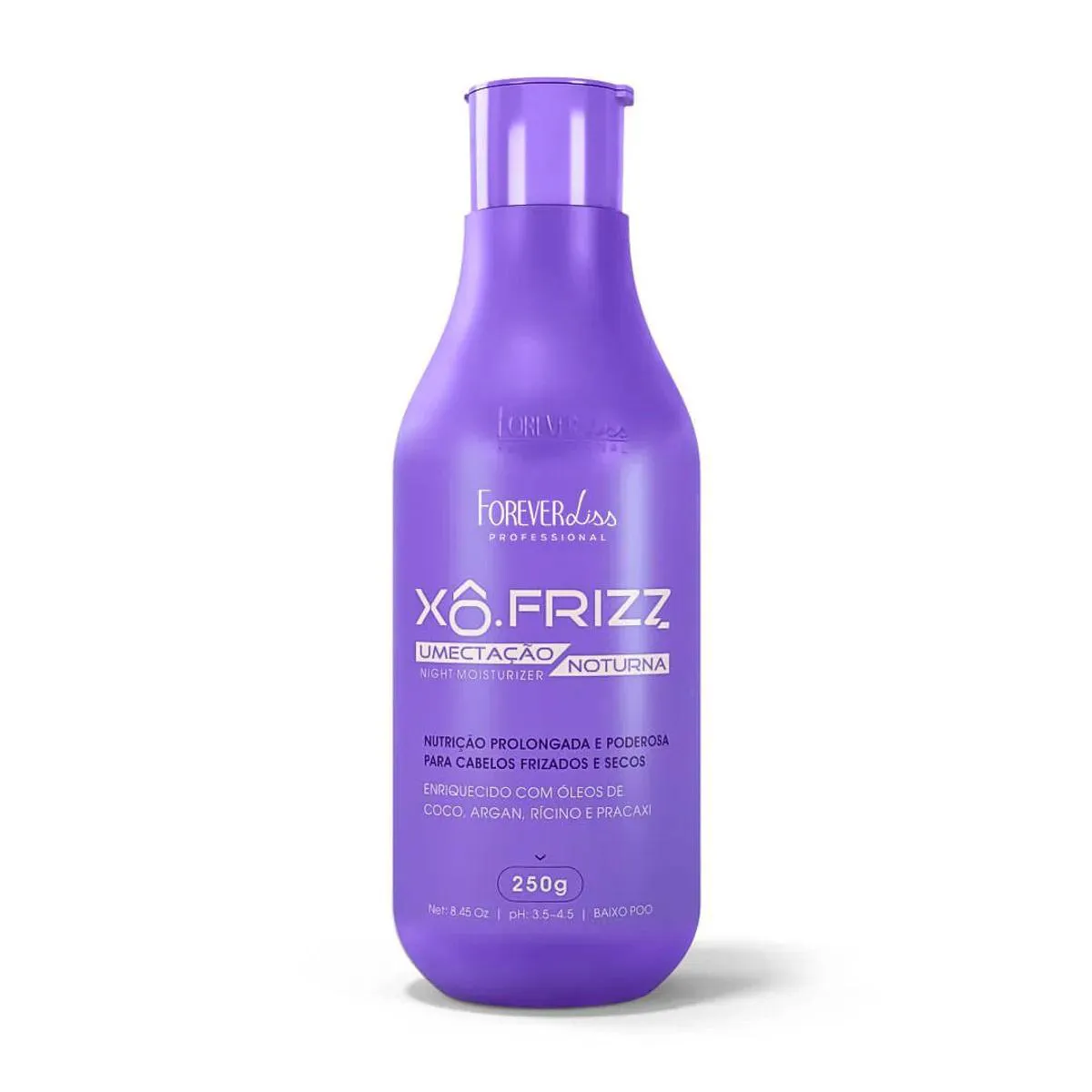 UMECTAçãO NOTURNA Xô FRIZZ FOREVER LISS 250G ÓLEO ARGAN COCO
