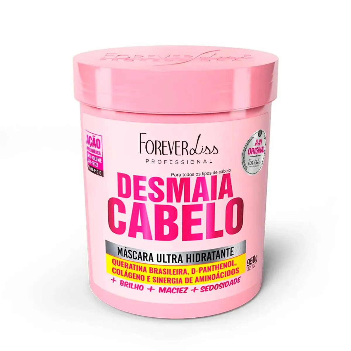 MáSCARA ULTRA HIDRATANTE DESMAIA CABELO 950G FOREVER LISS