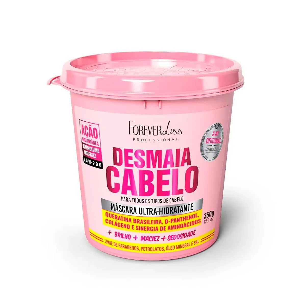 MáSCARA ULTRA HIDRATANTE DESMAIA CABELO FOREVER LISS 350G