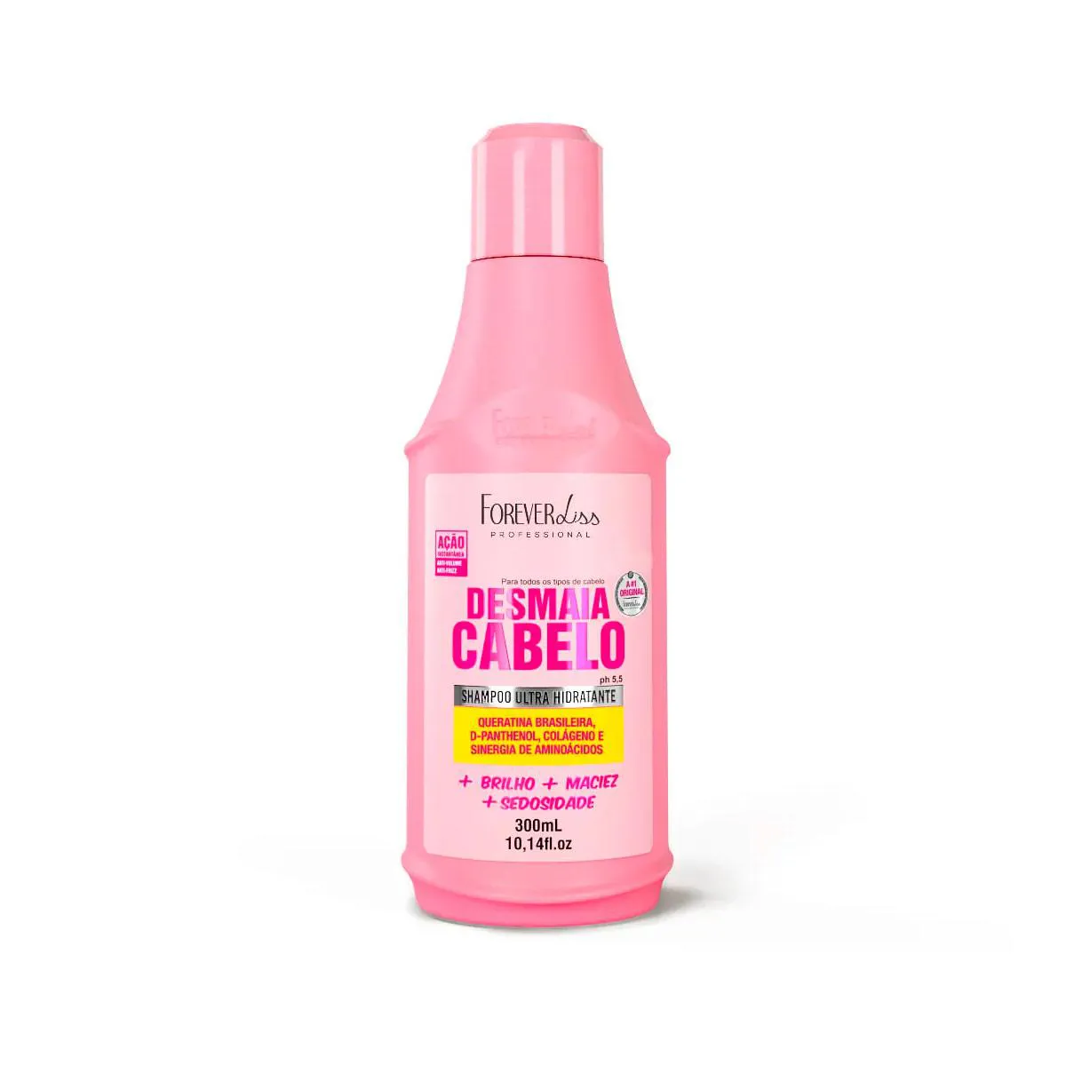 SHAMPOO DESMAIA CABELO FOREVER LISS 300ML BRILHO E MACIEZ