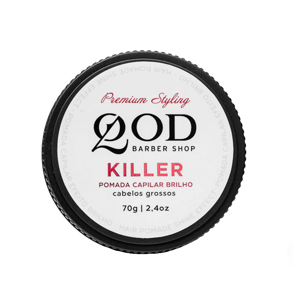 Pomada Capilar QOD Barber Shop There's a Killer on the Road 70g