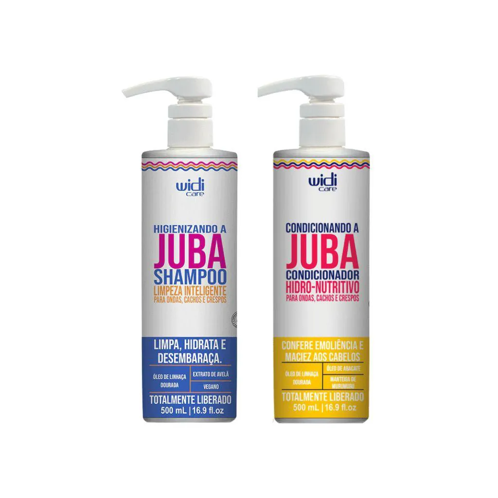 KIT WIDI CARE JUBA CONDICIONADOR 500ML + SHAMPOO 500ML