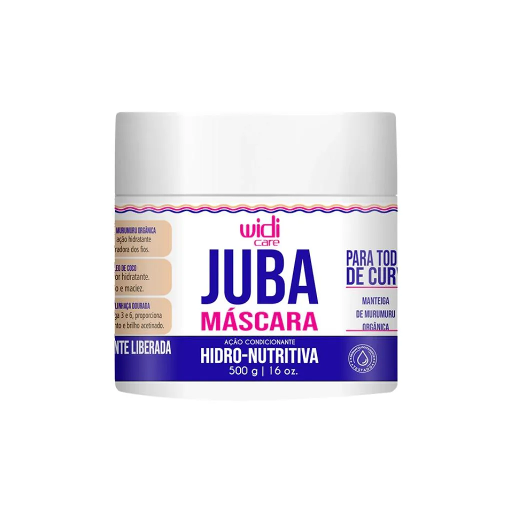 WIDI CARE MASCARA 500G JUBA HIDRO-NUTRITIVA