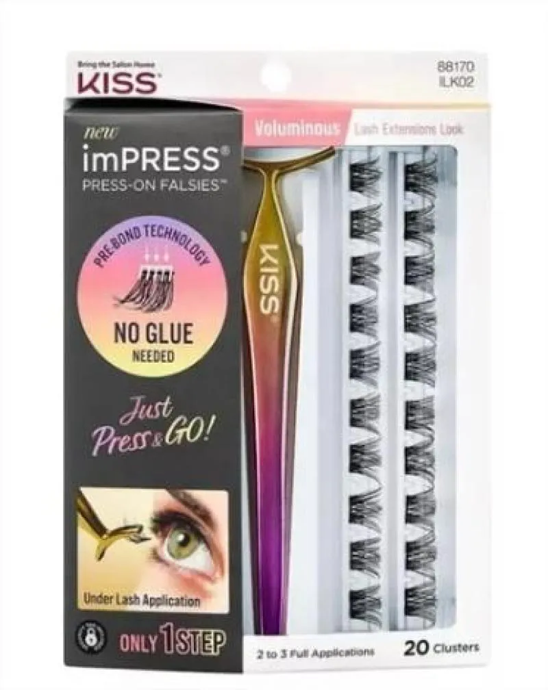 CíLIOS AUTOCOLANTES KISS NEW YORK IMPRESS VOLUMINOUS ILK02