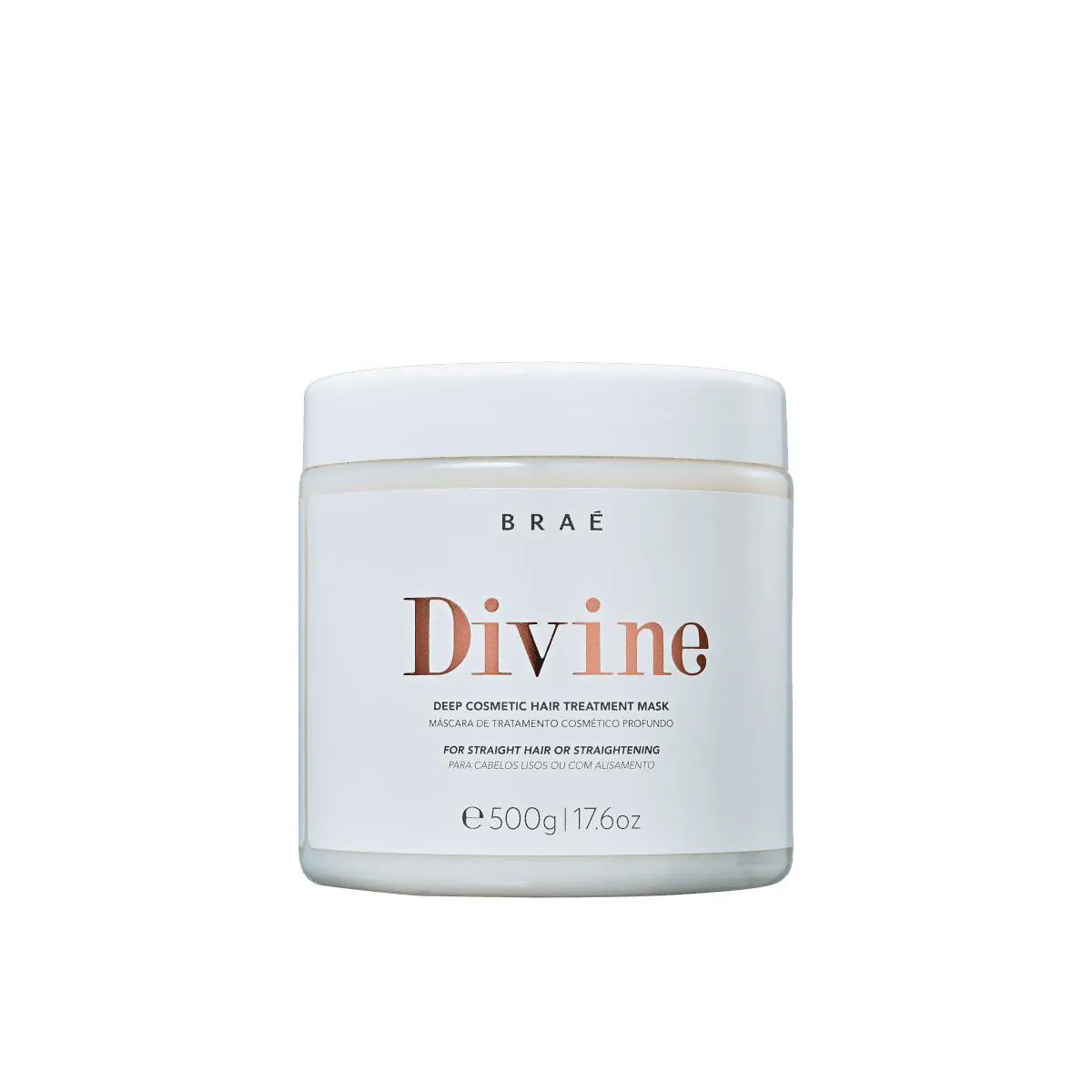 MáSCARA CAPILAR BRAÉ DIVINE - 500G