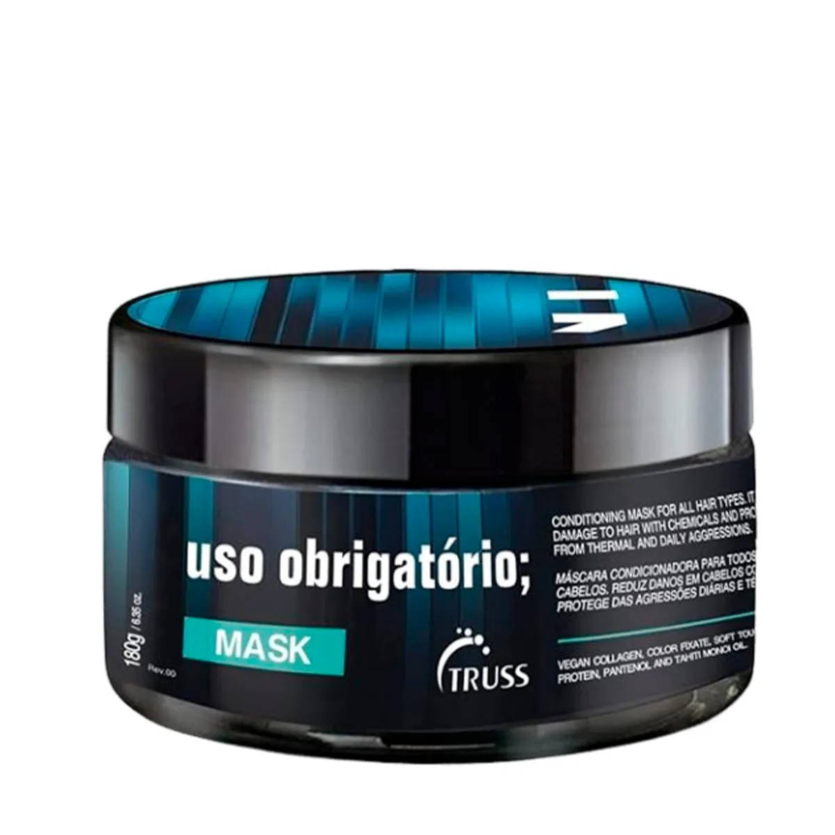 MáSCARA CAPILAR USO OBRIGATóRIO 180G - TRUSS