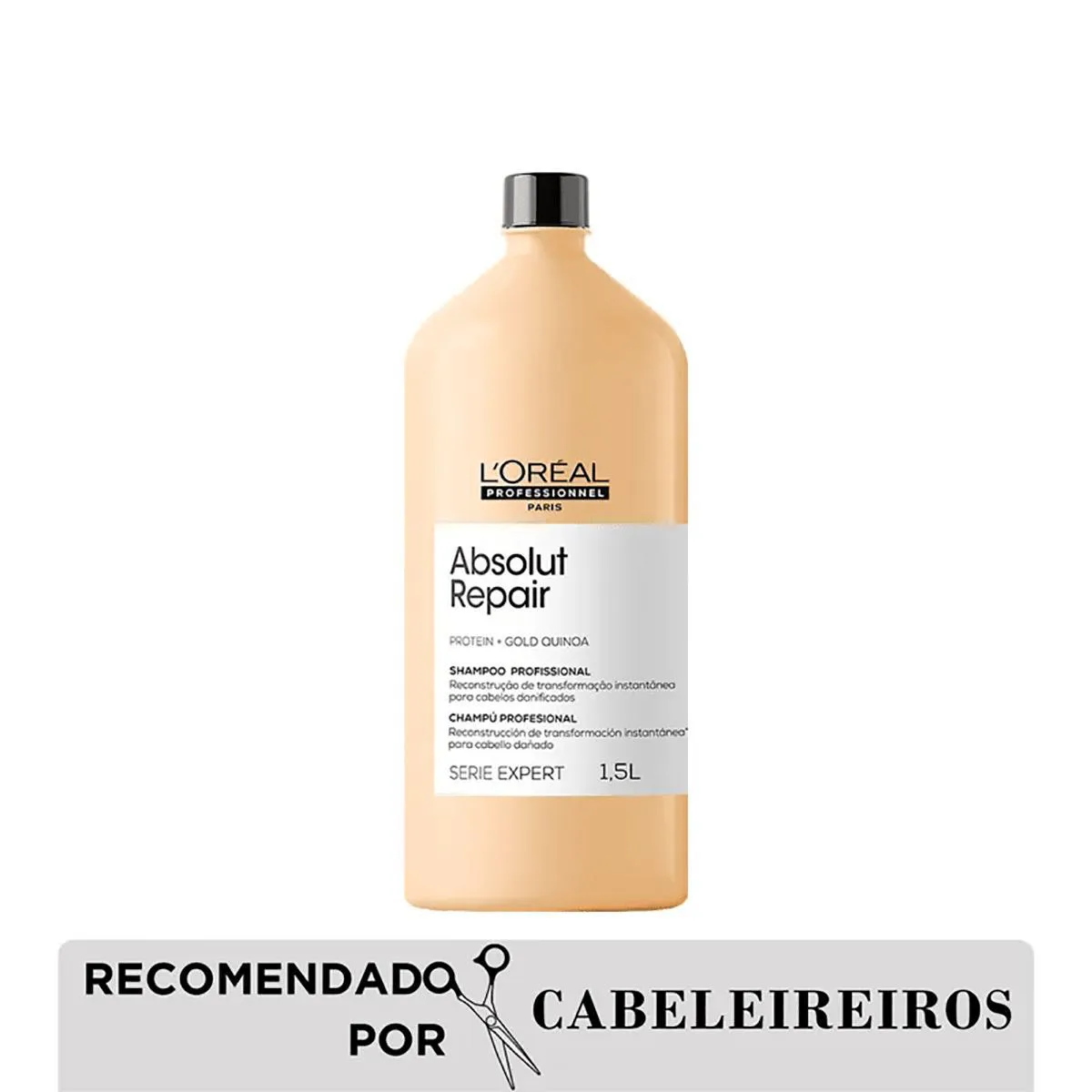SHAMPOO ABSOLUT REPAIR EXPERT GOLD QUINOA 1500ML - L´OREAL