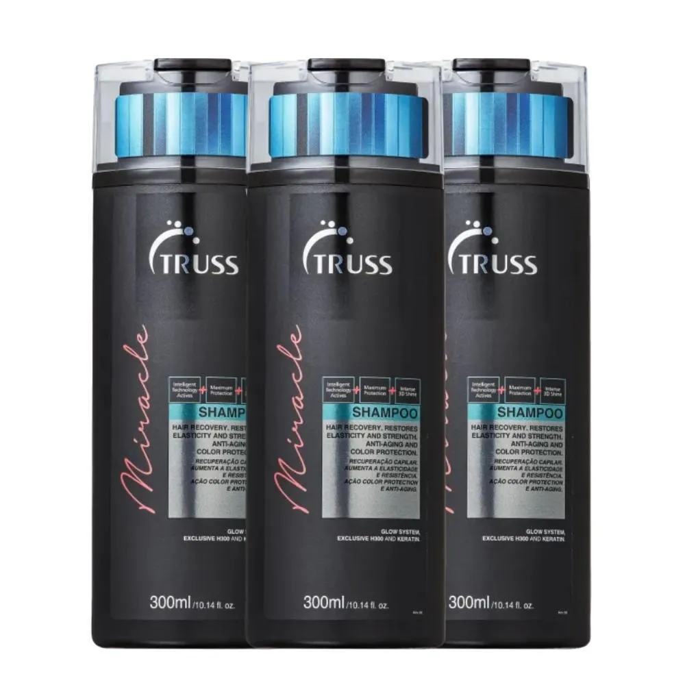 TRUSS MIRACLE KIT 3 SHAMPOO 300ML