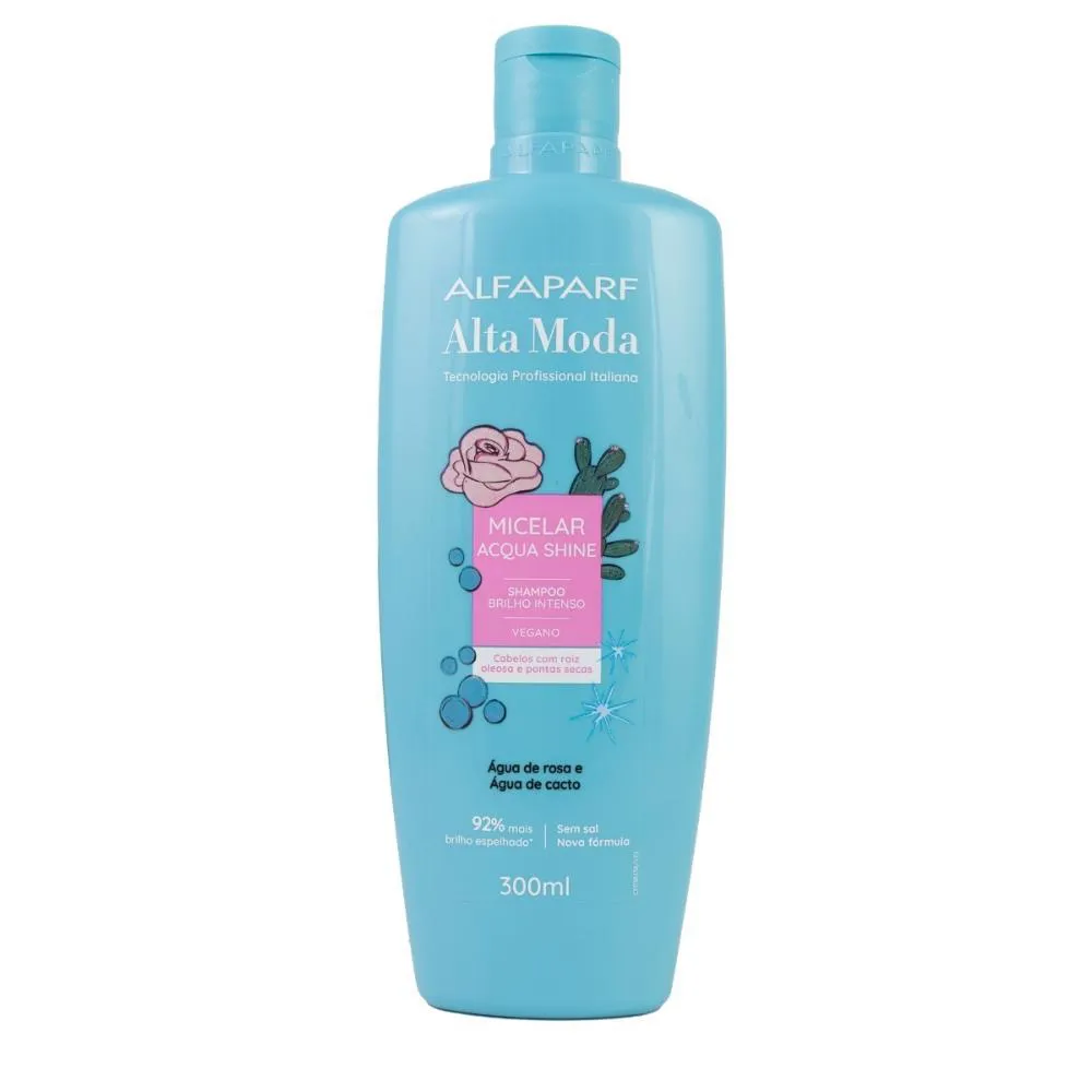 ALFAPARF ALTA MODA MICELAR ACQUA SHINE SHAMPOO 300ML
