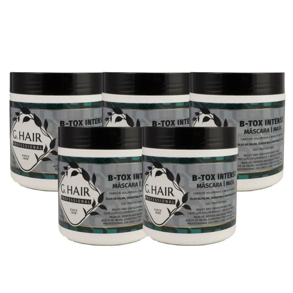 G.HAIR BTX INTENSE KIT 5 MáSCARA 500G