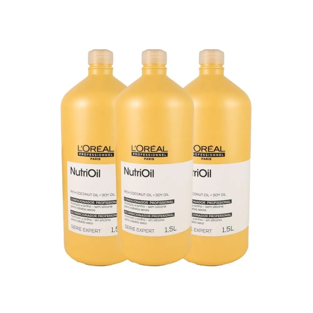 LORéAL PROFESSIONNEL NUTRIOIL KIT 3 CONDICIONADOR 1,5L
