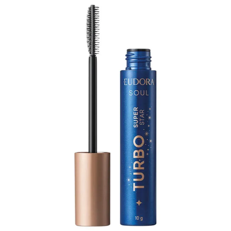EUDORA SOUL MáSCARA DE CíLIOS TURBO SUPER STAR 10G