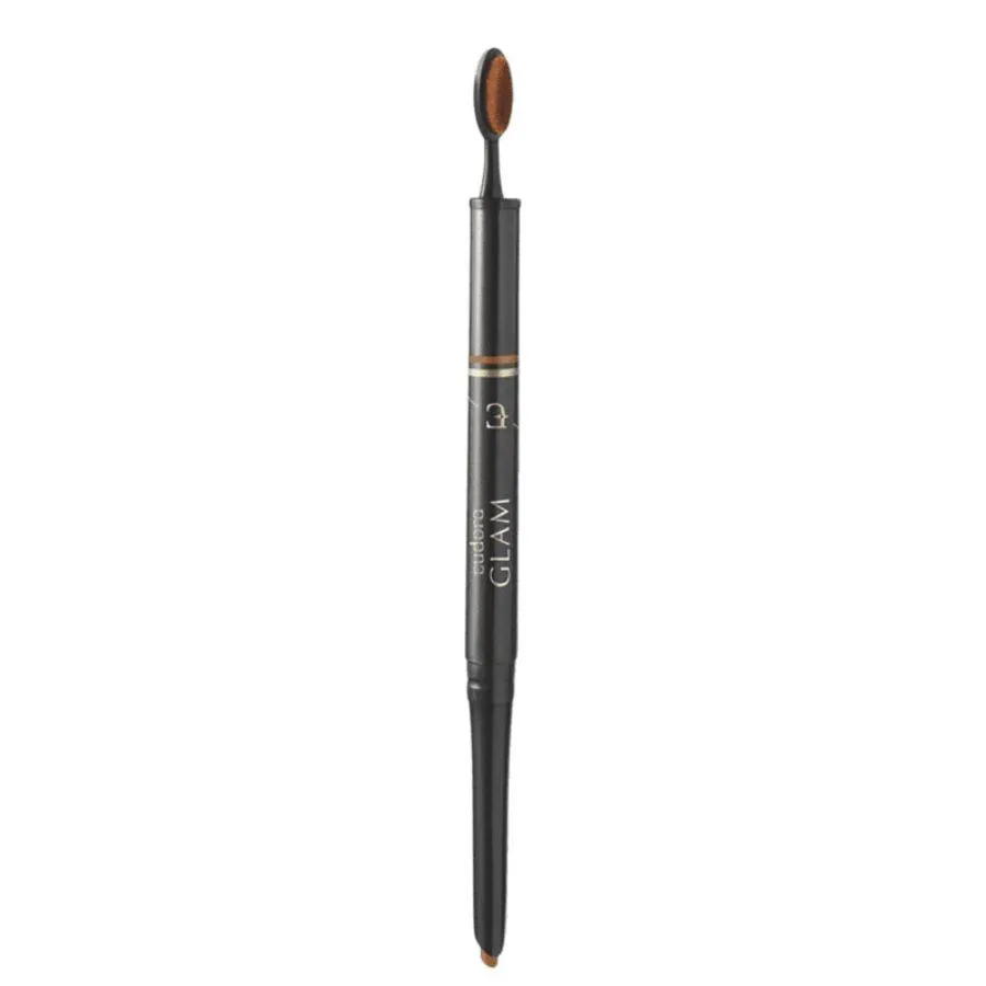 EUDORA GLAM LAPISEIRA RETRáTIL PARA SOBRANCELHAS MARROM MéDIO 0,35G