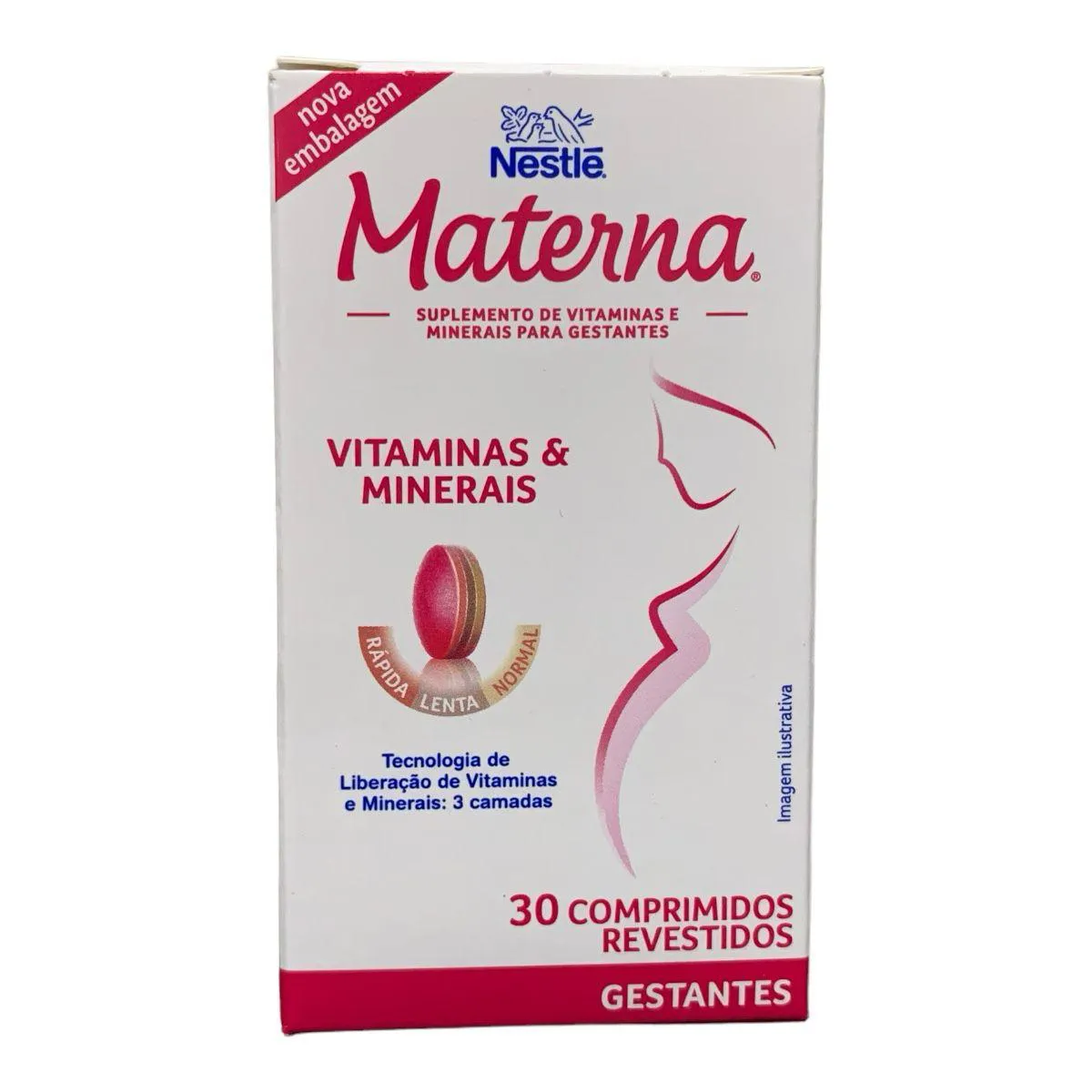 MATERNA NESTLé GESTANTES 30 COMPRIMIDOS