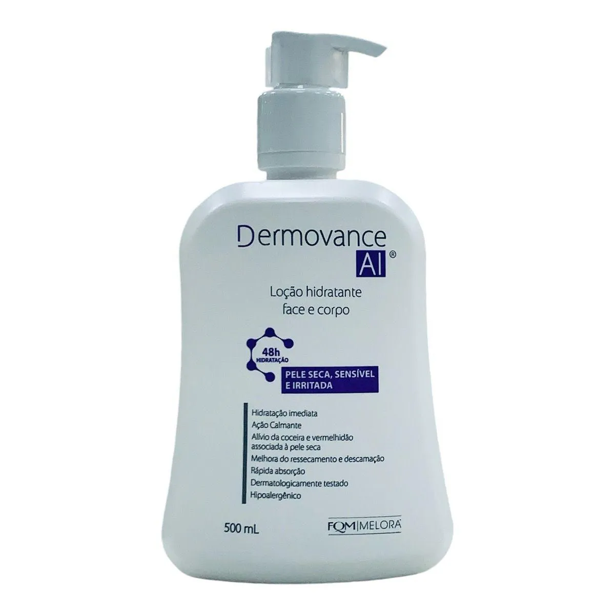 DERMOVANCE AI LOçãO HIDRATANTE CORPO E ROSTO 500ML